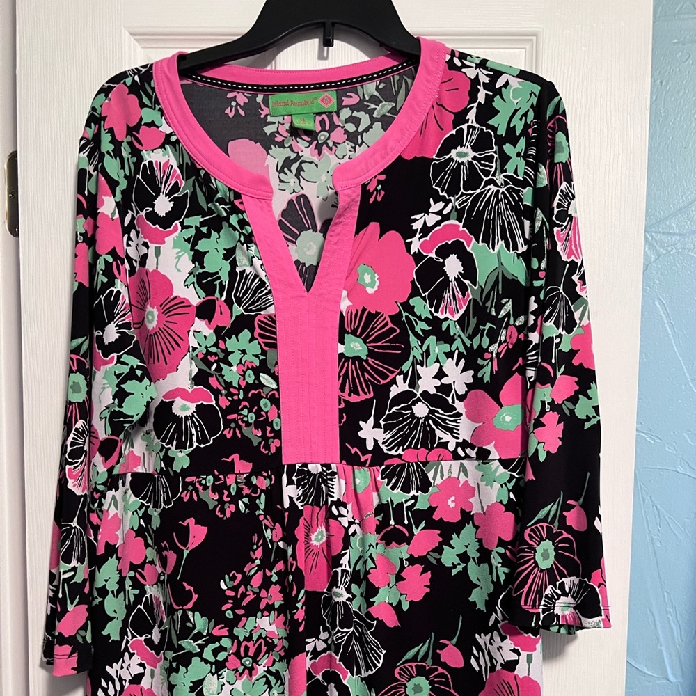 Island 🏝 Republic XL tunic shirt 💥FINAL SALE 💥